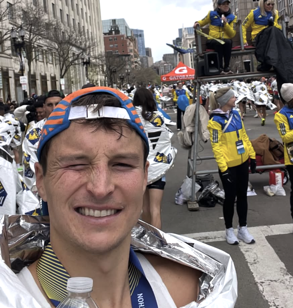 Post-race selfie